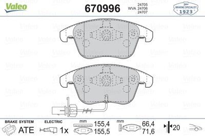 Fren Balatasi Ön Audi A4 - A5 09 =>
