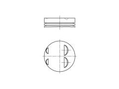 Piston Segman (79.50MM Std ) Megane Ii - Clio - Ii - Clio Iii - Modus - Scenic Ii (K4J) 1.4