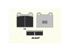 Fren Balatasi Ön Golf I Jetta Derby Passat Ii Polo Santana Scirocco 72 - 94