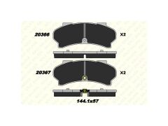 Fren Balatasi Ön J7 J9 18MM Fisli 90 =>