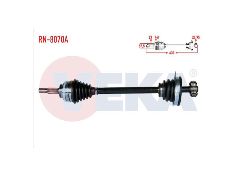 Aks Komple Sol Absli 1.5 DCI Kangoo Clio