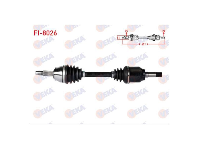 Aks Komple Sol 1.3 Mjet Albea 2007>