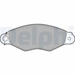 Fren Balatasi Ön Kangoo 1.9D 97 - 03 1.5DCI 01 - 10 Xsara 1.4I 1.5D 97 - 05