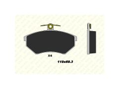 Fren Balatasi Ön Ince Ibiza Cordoba Toledo 93 - 99 Golf Ii Iii 84 - 92 Passat Ii Iii 85 - 97 Inca 99 - 01