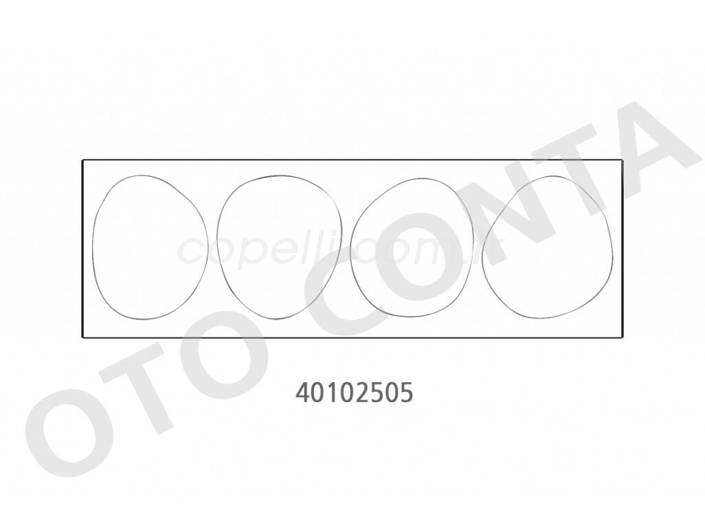 Motor Gomlek Conta R12 R9 1.4 R19 Clio Megane