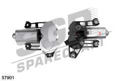 Arka Silgi Motoru Fiorino Bipper Nemo Cift Kapili