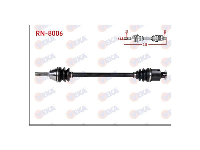 Aks Komple Sağ R9 R11