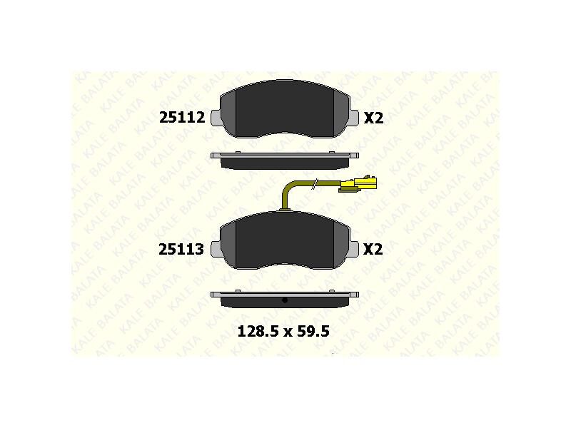 Fren Balatasi Arka Tek Teker Master Iii 2010 > Movano B (fisli)