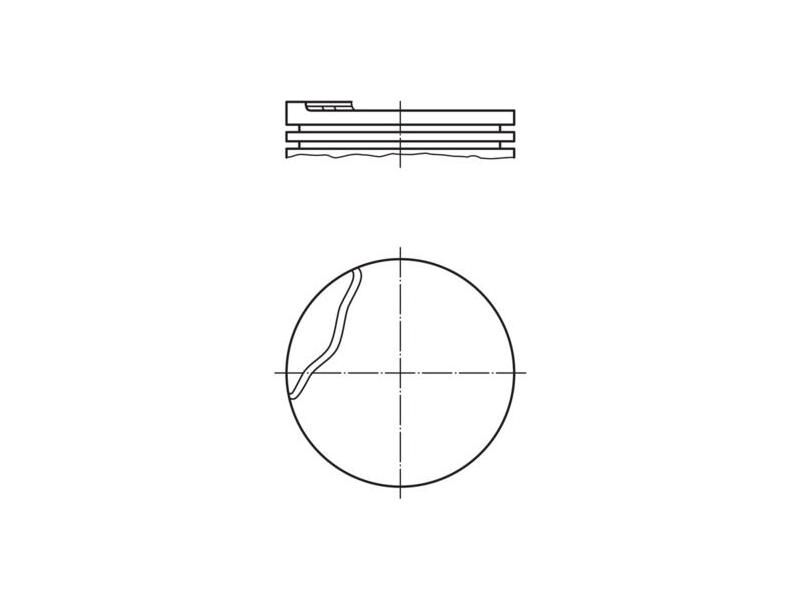 Piston Segman (79.50MM Std ) 3.4.SILINDIR Megane I Scenic R19 1.6 K7M