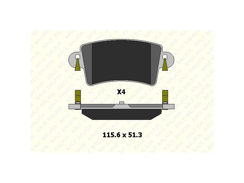 Fren Balatasi Arka Master Ii Movano Interstar