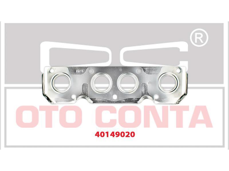 Egzoz Manifold Conta R19 Megane Clio Logan 1.4 1.6 Ie K7J K7M