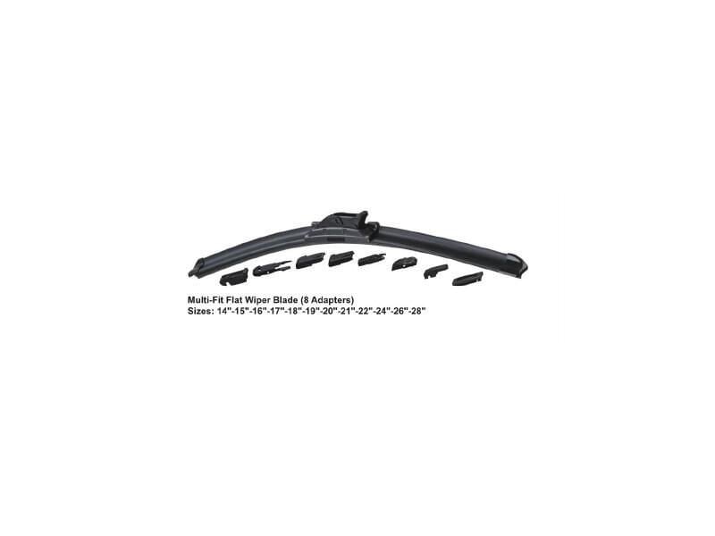 Muz Tipi U Kancali Silecek Supurgesi Universal 8 Adaptorlu 18 450MM