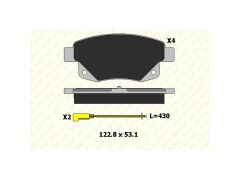 Fren Balatasi Arka (cift Fisli) Transit