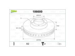 Fren Diski Ön Laguna I Safrane Ii Scenic Ii Espace Iii 1.8 16V 2.0 2.2 2.5 20V 2.5 - 3.0 (280X24X5DLXH