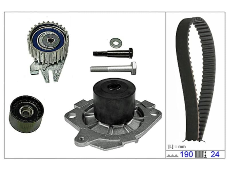 Devirdaimli Triger Seti (190X240) Brava 96 - 01 Bravo 96> Doblo 01> Marea 99 - 02 Idea 04> 1.9 JTD