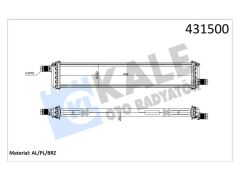 Radyator Renault Captur Clio V 1.5DCI Ara Sogutucu