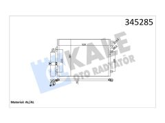 Kondenser Sandero 1.4I - 1.6I 16V Benzinli (08+) Logan I 1.4I - 1.6I (04+) Al Al