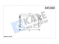 Kondenser Ka (08+) Panda - 500 0.9 1.2 1.3JTD 1.4 Al Al