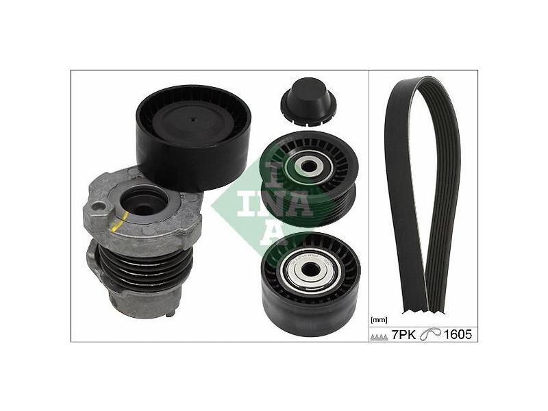 7PK1605 Alternatör Kayış Seti (nervurlu) Clio Iv Symbol Captur Megane Iii Scenic Iii