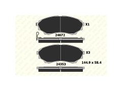 Fren Balatasi Ön Mazda 4X4 B 2500 Ranger 02 - 06 2.5 3.0 Td 06 - 12