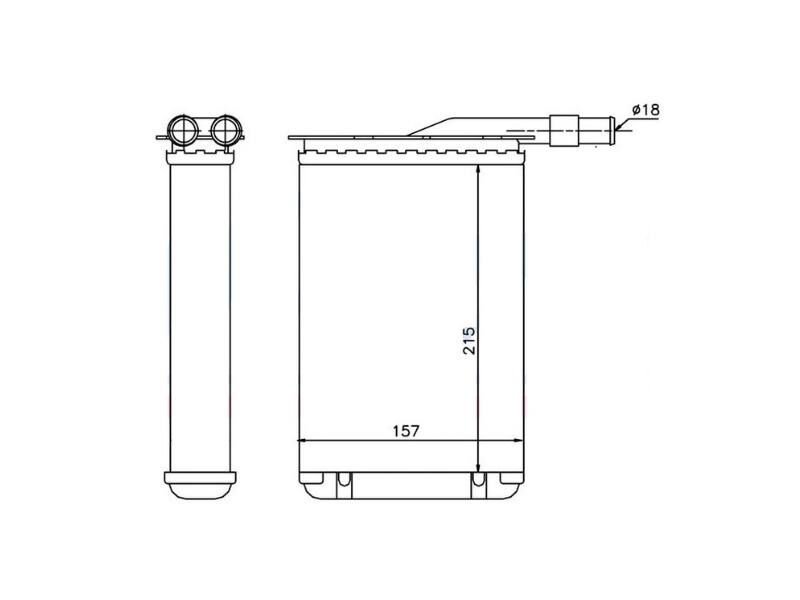 Kalorifer Radyatoru R9 R11 Exp (188X157X32)