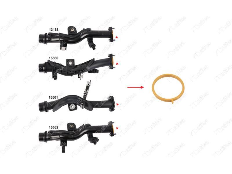 Turbo Borusu Contası Plastik Boru Haric Egea Fiorino Punto 500L 1.3 D Mj