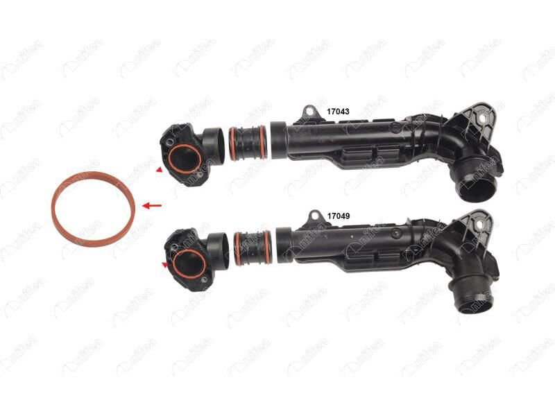 Turbo Borusu Contasi Plastik Boru Haric Doblo 1.5 HDI Transit Connect C4 C5 Combo P2008 P301 P308 P5