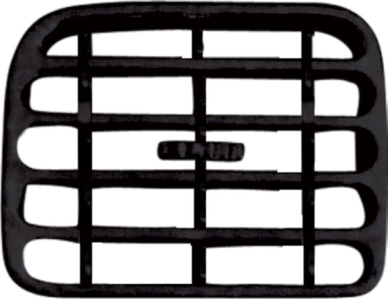 Havalandirma Difrizoru Sol Siyah Clio