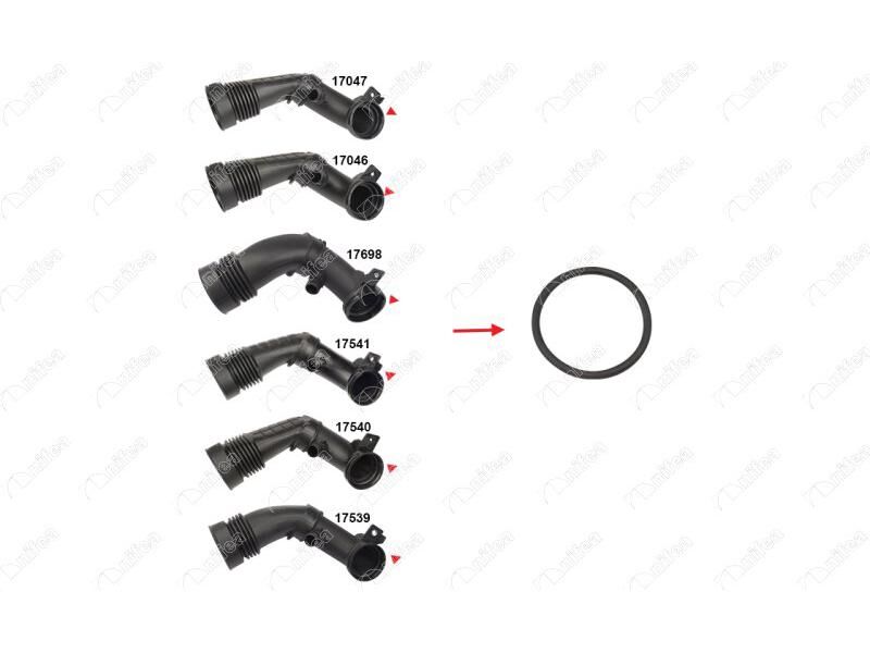 Turbo Borusu Contasi Doblo 1.5 HDI