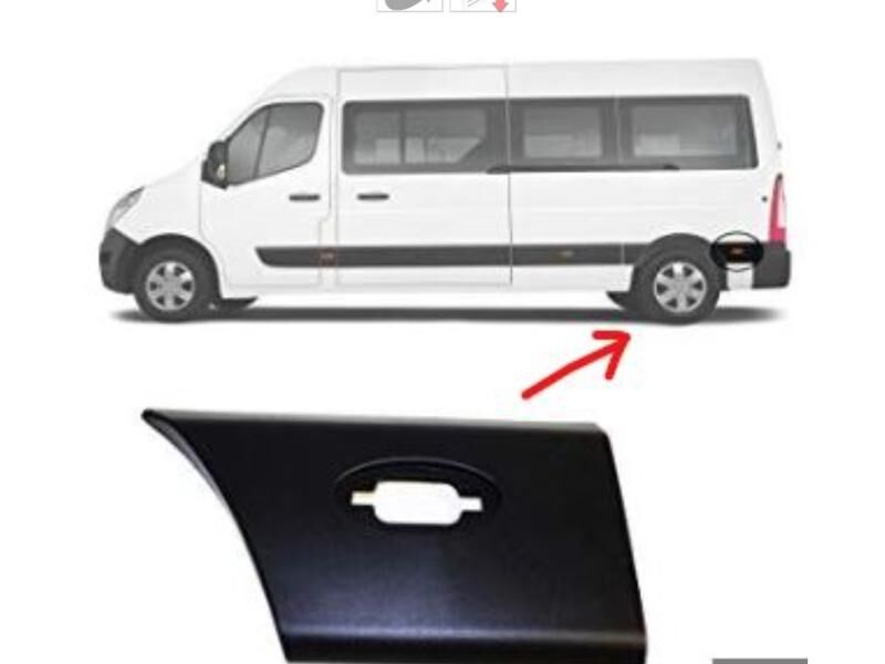 Kapi Cevre Bandi Sol Arka Yan Master Iii Sinyal Delikli