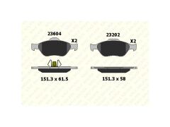 Fren Balatasi Ön Fiesta 1.4TDCI Absli 00 => Fusion 02 => Mazda 121 96 => Mazda 2 03 =>