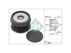 Alternatör Kasnağı (rulmanli) Grande Punto 2005 - 2010 1.3 D Mjet