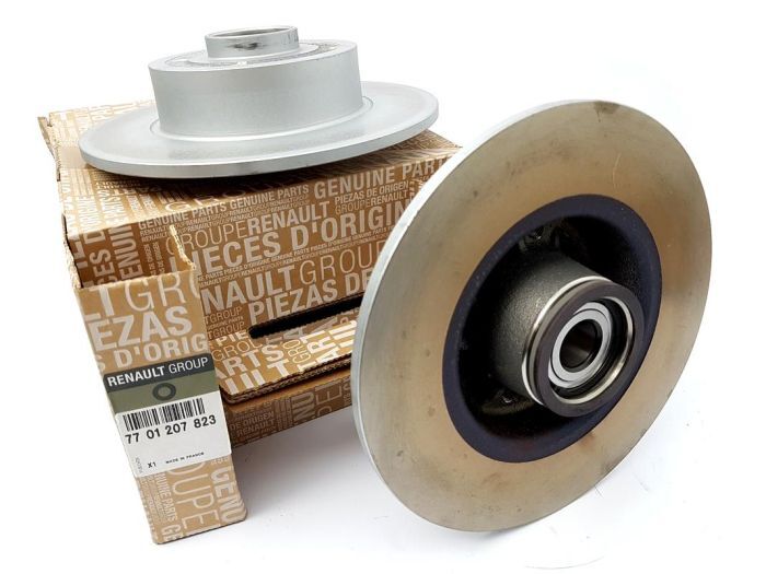 Fren Diski Arka Deliksiz Megane Ii 02 => Modus 04 => Clio Iii 05 => Rulmanli