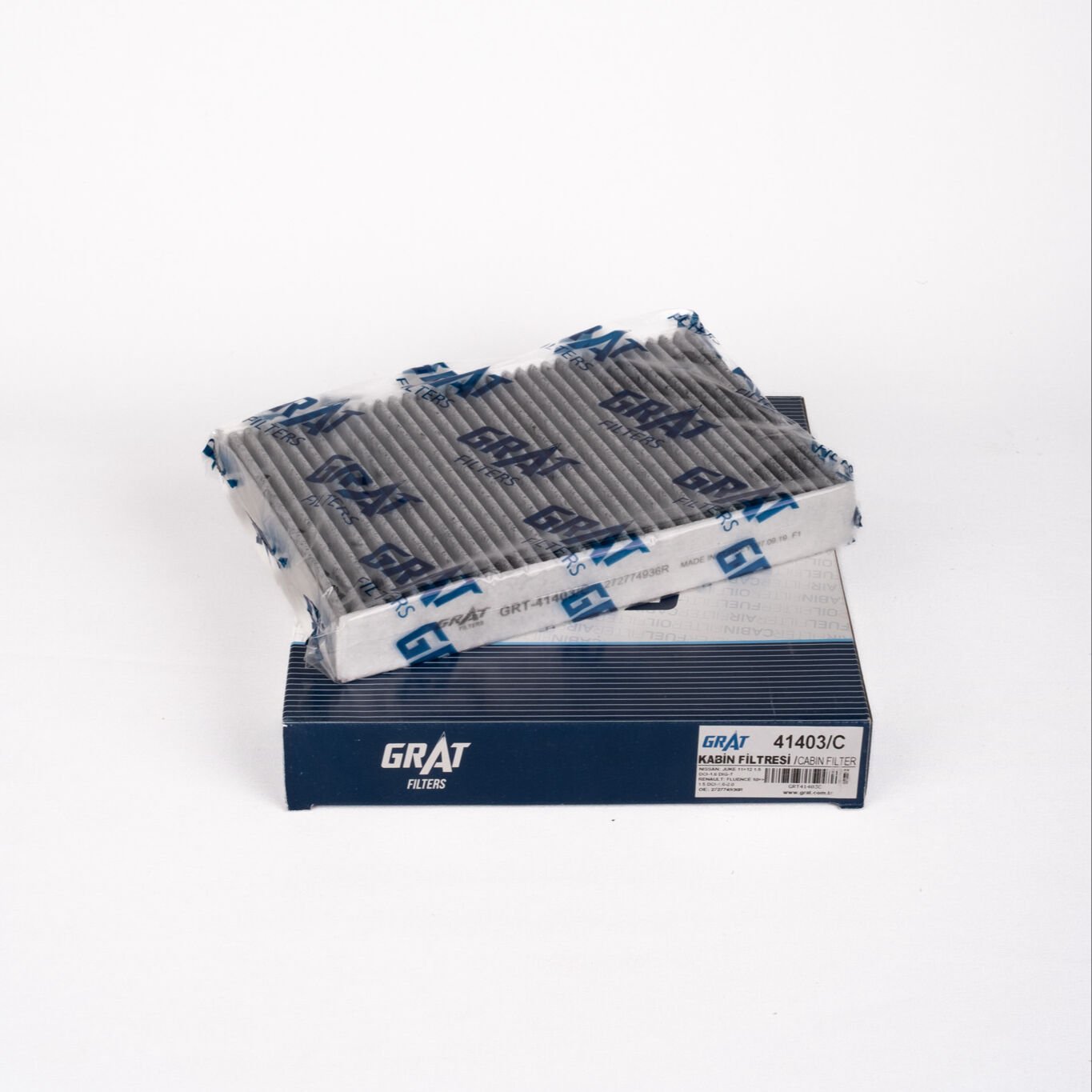 Kabin Filtresi Karbonlu (renault: Fluence / NISS2ANA7: Juke 1.5MDCEI 1RKE.6Z10 -)