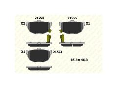 Fren Balatasi Arka Elentra 96 - 06 Cerato 04 =>