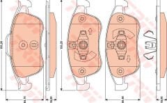 Fren Balatasi Ön Megane Iii 09> Scenic Iii 09>FLUENCE 10>DUSTER 10> Lodgy 12> Captur I 13>1.5 DCI 1.