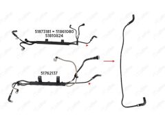 Yakit Hortumu ( Mazot ) Doblo 1.3 Mjtd