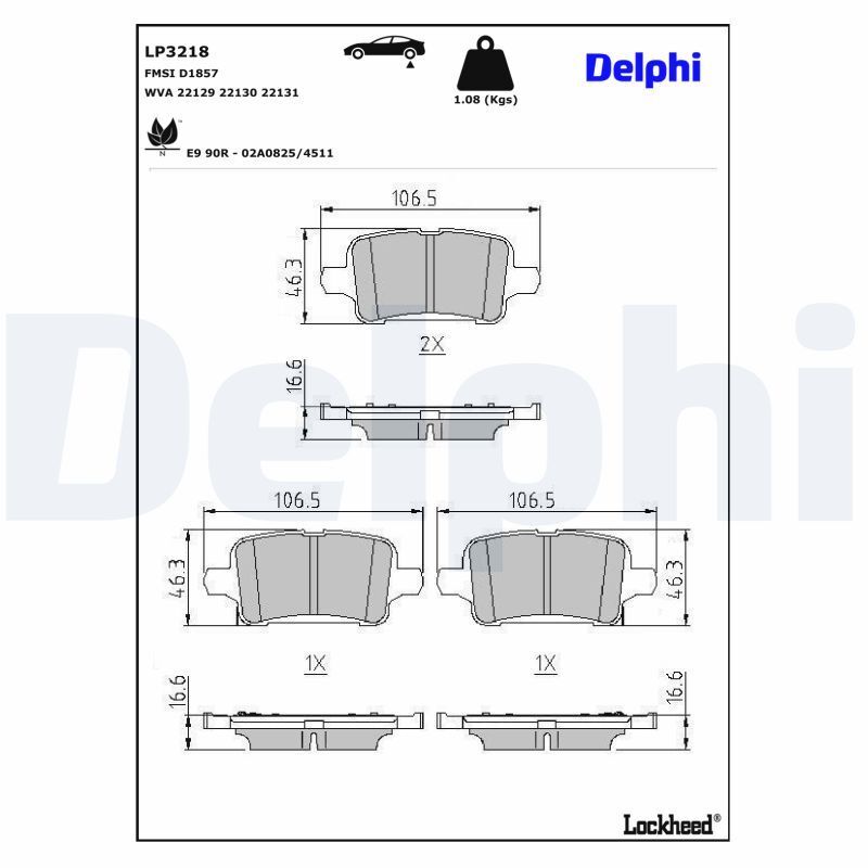 Fren Balatasi Arka Astra K 2015 -
