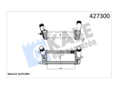 Intercooler Transit Courier Fiesta Iv B Max 1.0 Ecoboost (2018 >) I Akisli Al/brz