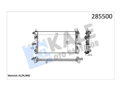 Radyator Ducato 2.3 Boxer Jumper 2.2HDI Al/pl/brz