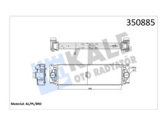 Intercooler Sprinter - Crafter 30 - 35 Al Pl Brz