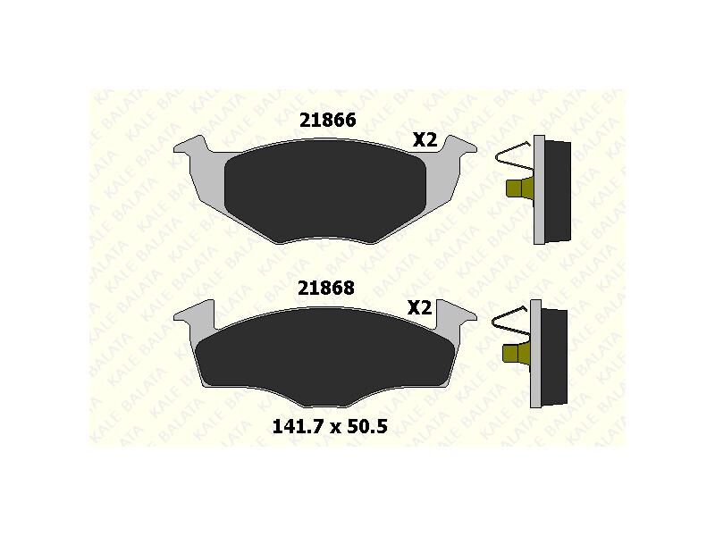 Fren Balatasi Ön Polo Ibiza Toledo Inca Cordoba 93 - 99