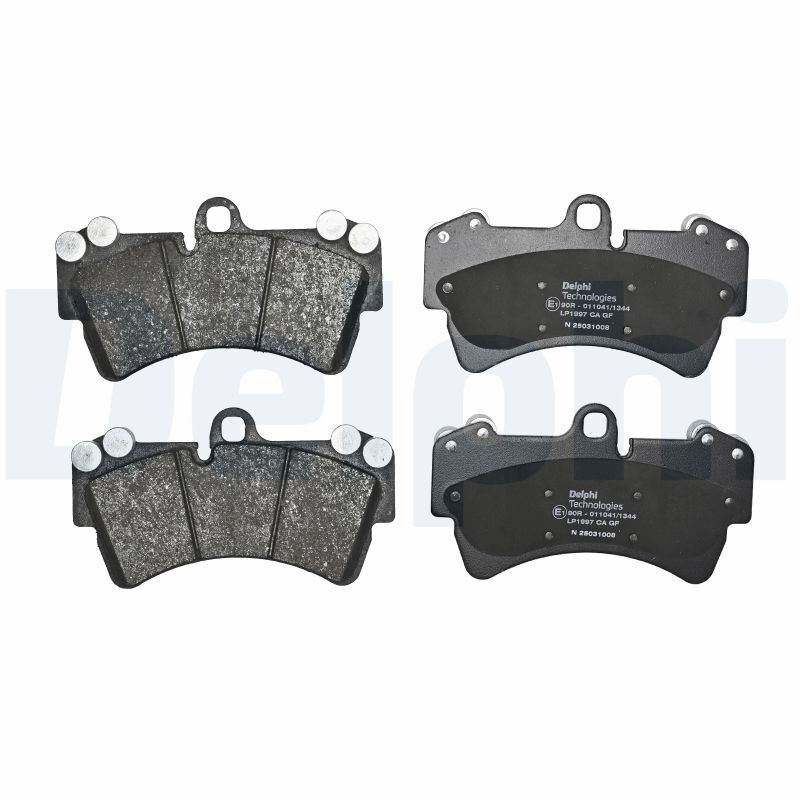 Fren Balatasi Ön Touareg 3.2 V6 (02 - 06) 3.6 V6 Fsi (05 - 10) (azz - Baa - Bkj - Bmv - Bmx - Brj) (189.9X16.6X106