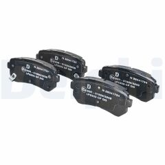 Fren Balatasi Arka Accent Era 1.4 Gl - 1.5 CRDI - 1.6 Gls 11/05 => Kia Rio 02 => Kia Ceed 07 =>