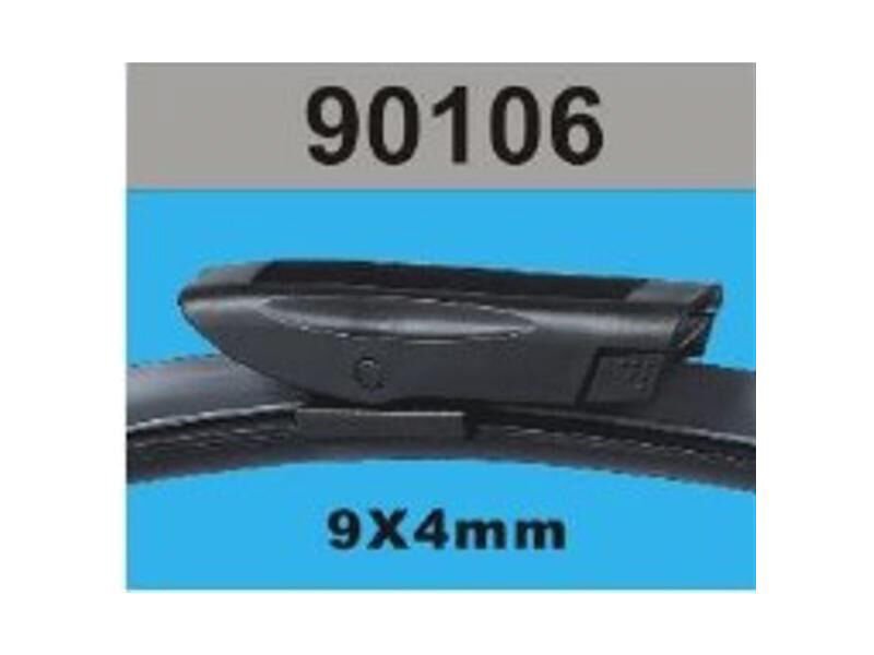 Muz Tipi Adaptorlu Silecek Set Dacia Logan 2 / Logan Mcv 2 2015 - Sandero 2 / Stepway 2015 - Symbol