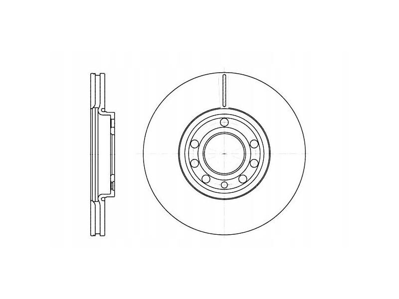 Fen Diski Ön Havali (boyali)vectra C 02> Signum 03> Saab 9.3 02> Croma 05> (285X25X5DL)