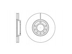 Fen Diski Ön Havali (boyali)vectra C 02> Signum 03> Saab 9.3 02> Croma 05> (285X25X5DL)