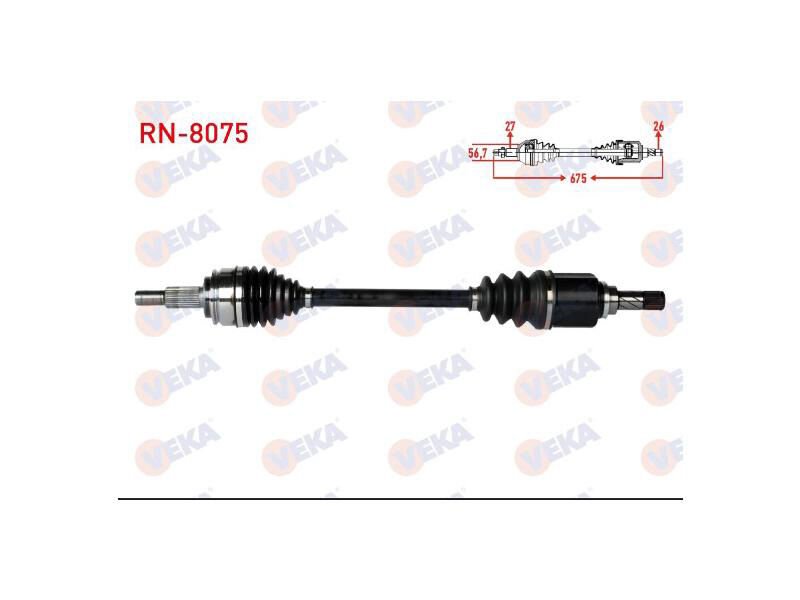 Komple Aks Sol Kangoo 1.5 DCI Citan