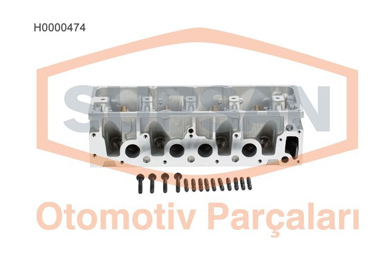 Silindir Kapagi Clio Ii Kangoo 1.4 8V E7J Yan Kanal Manifold Delikleri Su Damlasi Subapli