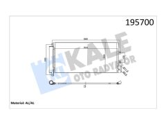 Klima Radyatoru Linea 1.3 1.6 Mjtd 1.4 Tjet 07 > Al/brz